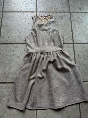 Women’s‎ Soprano dress with cut outs on back- sparkly champagne